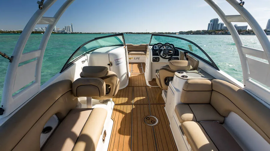 Premium teak cockpit interior 1Life boat